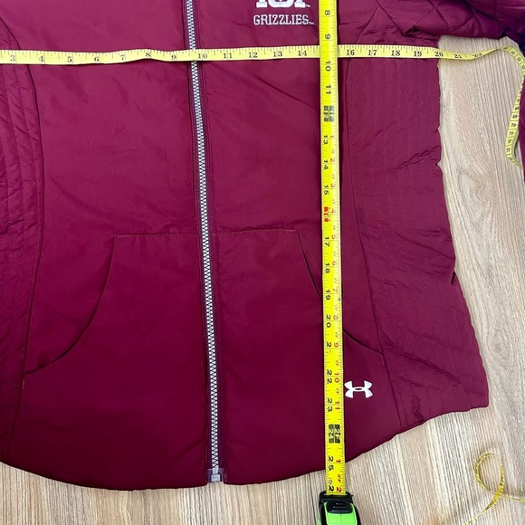 Under Armour MSU Montana Team Grizzlies Jacket Size M - Picture 5 of 9